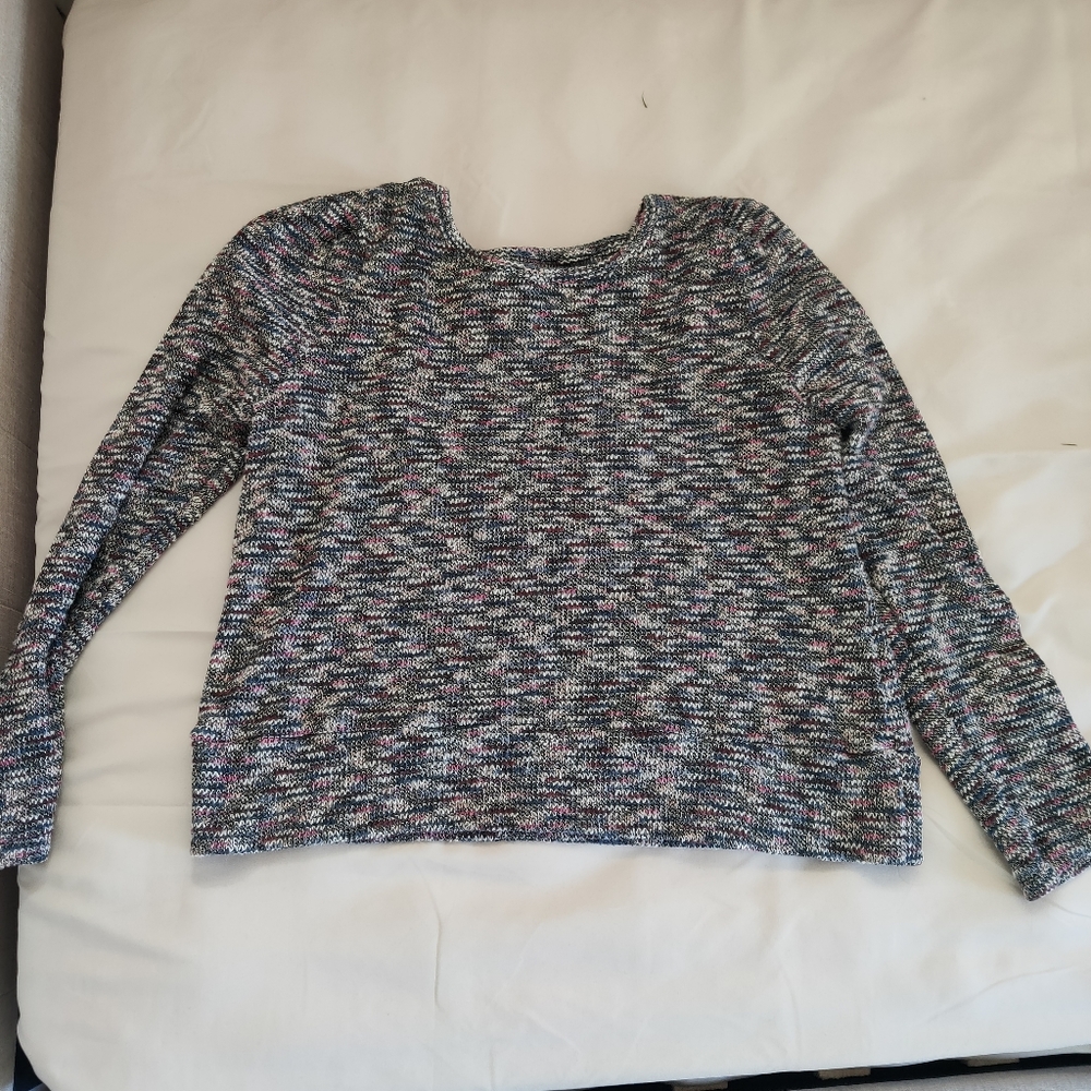 Madewell multi color sweater